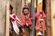 China: Puppets hanging next to a Miao handicraft shop, Fenghuang, Hunan Province